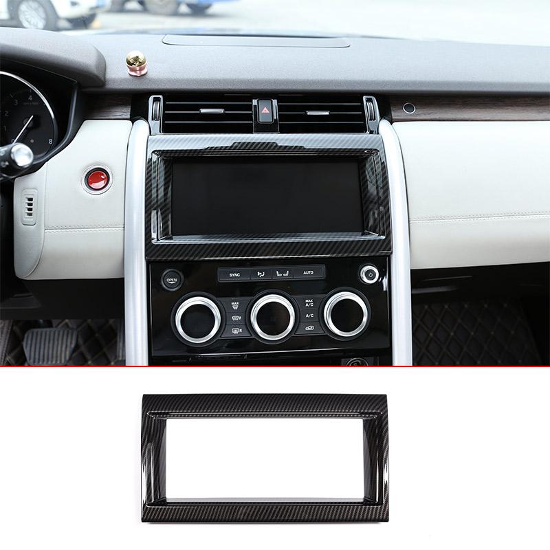 For Land Rover Discovery 5 LR5 L462 2017- ABS Car Interior Center Control Navigation Decorative Frame Car Accessories