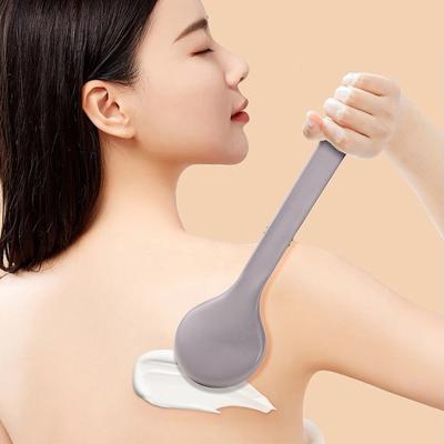 Lotion Applicator Body Wash Brush Gewatteerde Borstel Met Lange Handvat Zelf Aanbrengen Voor Rug Voeten Huidcrème Zonnebrandcrème