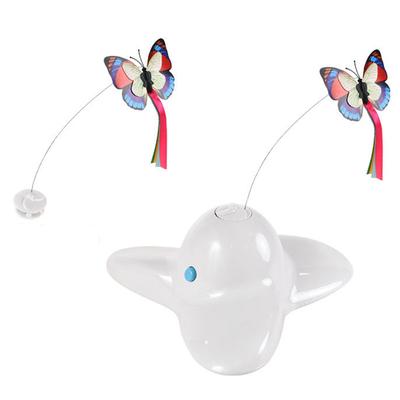 M-Modern-Rotierende Bewegung Aktivierter Schmetterling Lustig Smart Interaktiv Flatternder Käfer Automatisches Puzzle Katze B