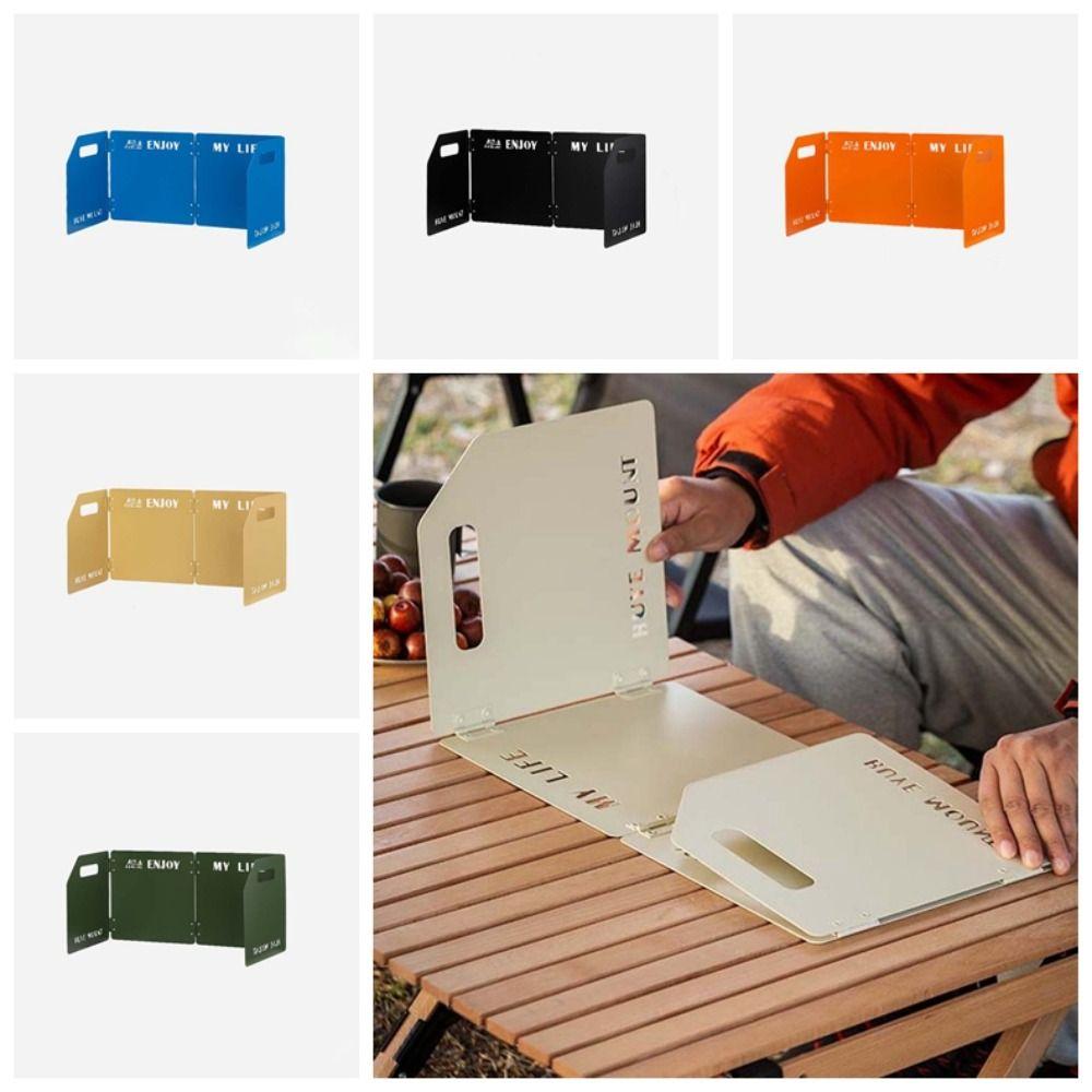 Windproof Stove Wind Shield Lightweight Cooker Wind Protection Cookware Windshield  Camping