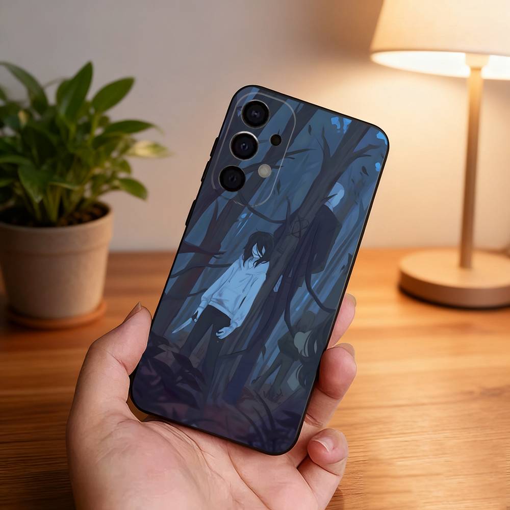 

Creepy Urban Killer Jeff Phone Case For Samsung S26,S25,S24,S21,S22,S23,S30,Ultra,S20,Plus,Fe,Lite,5G Black Cover Samsung S30plus5G