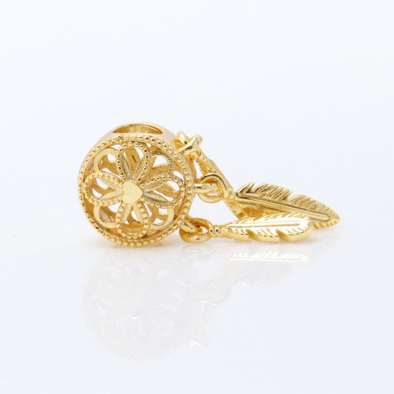 Spring 2022 Gold Dreamcatcher Tassel Necklace & Bracelet Set
