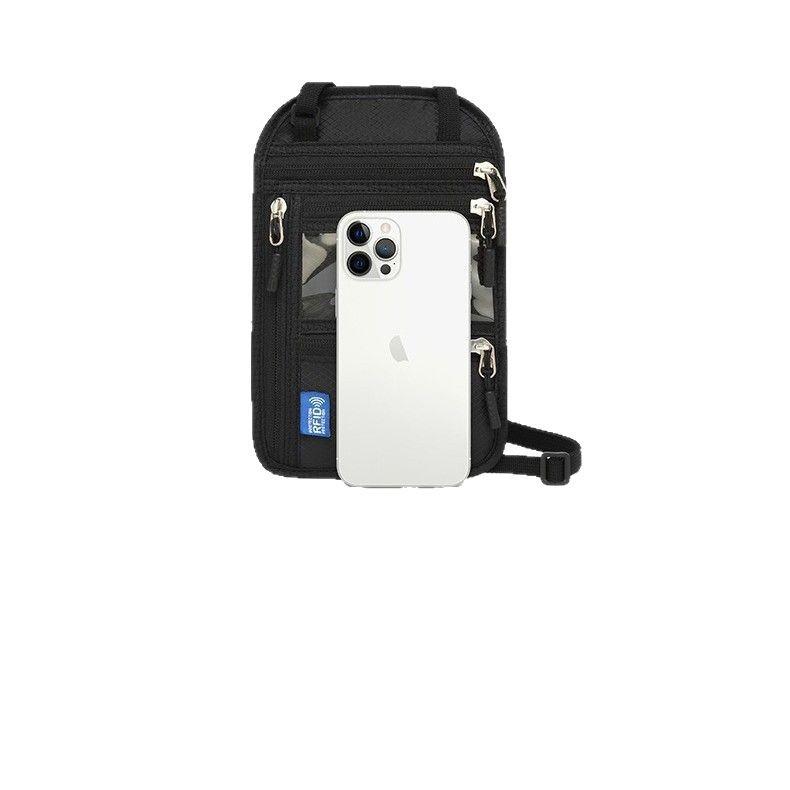 Multi-functional RFID Lanyard & Passport Holder: Travel Document Protector