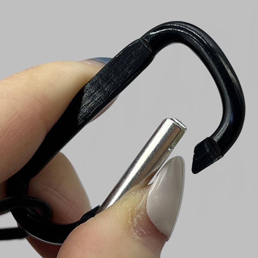 Comfortable and Stretchable Fishing Missed Rope Antilost Spiral Spring Lanyard