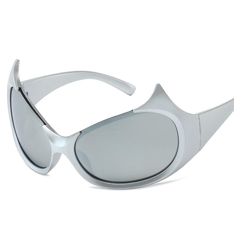 Alien Demon Style Women's Sunglasses European American Hip Hop Glasses for Men Women Fishing Bicycling Male Female Sunglass