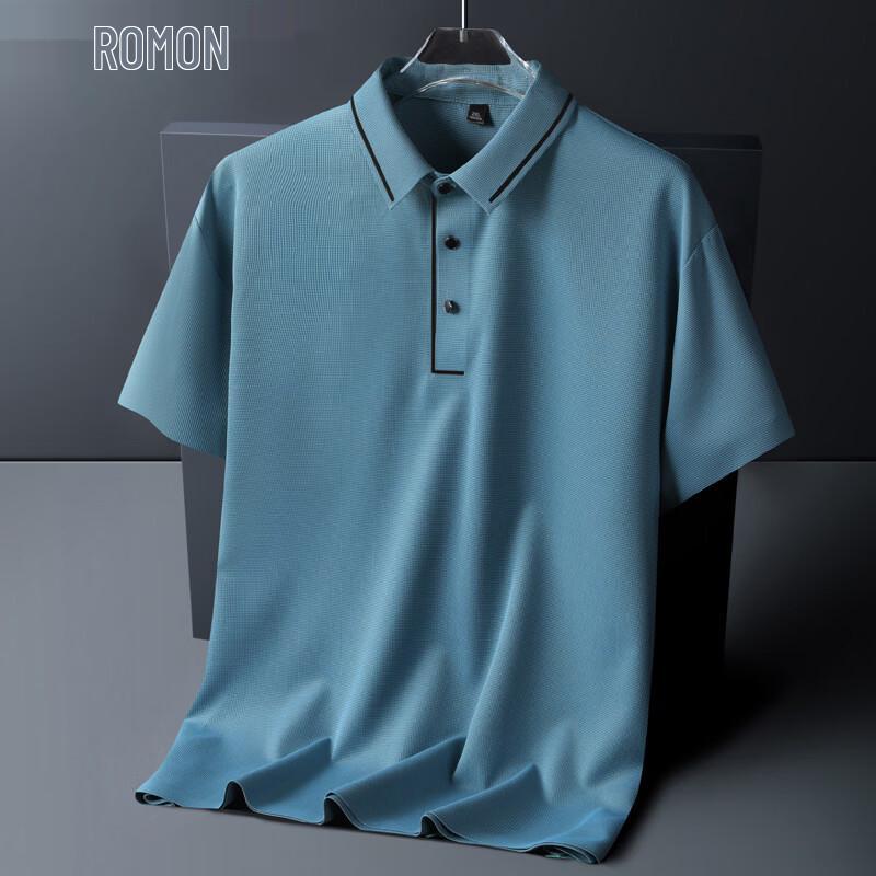 ROMON Men s Ice Silk Polo Shirt XXL