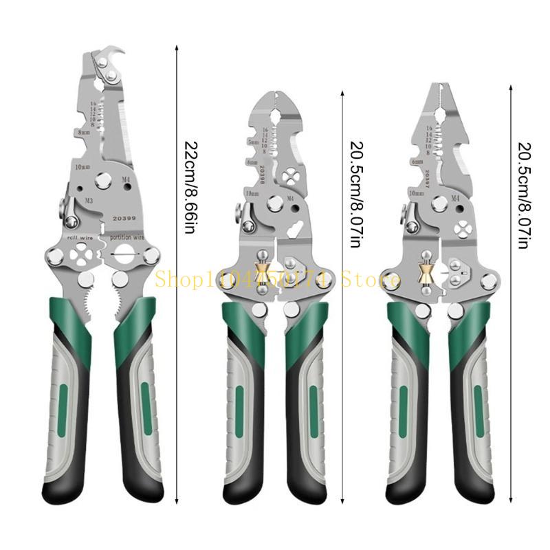 16/18 In 1 Multifunctional Wire Stripper Pliers Crimper Cable Stripper Cutter Multifunctional Wire Repair Tool Pliers Top Sale