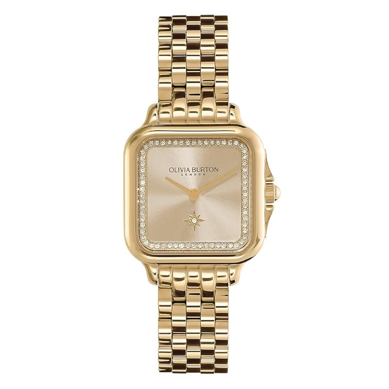 

Authorized distributor [OLIVIA BURTON] olivia burton clock watch ladies 24000084 classic 28mm grosvenor light gold watch