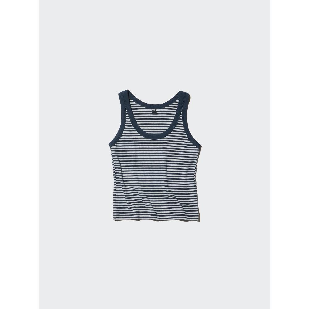 Uniqlo Soft Lip Tank Top  Stripe 
