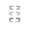 New Trendy Disposable Eyelash & Eyeshadow Tattoo Stickers
