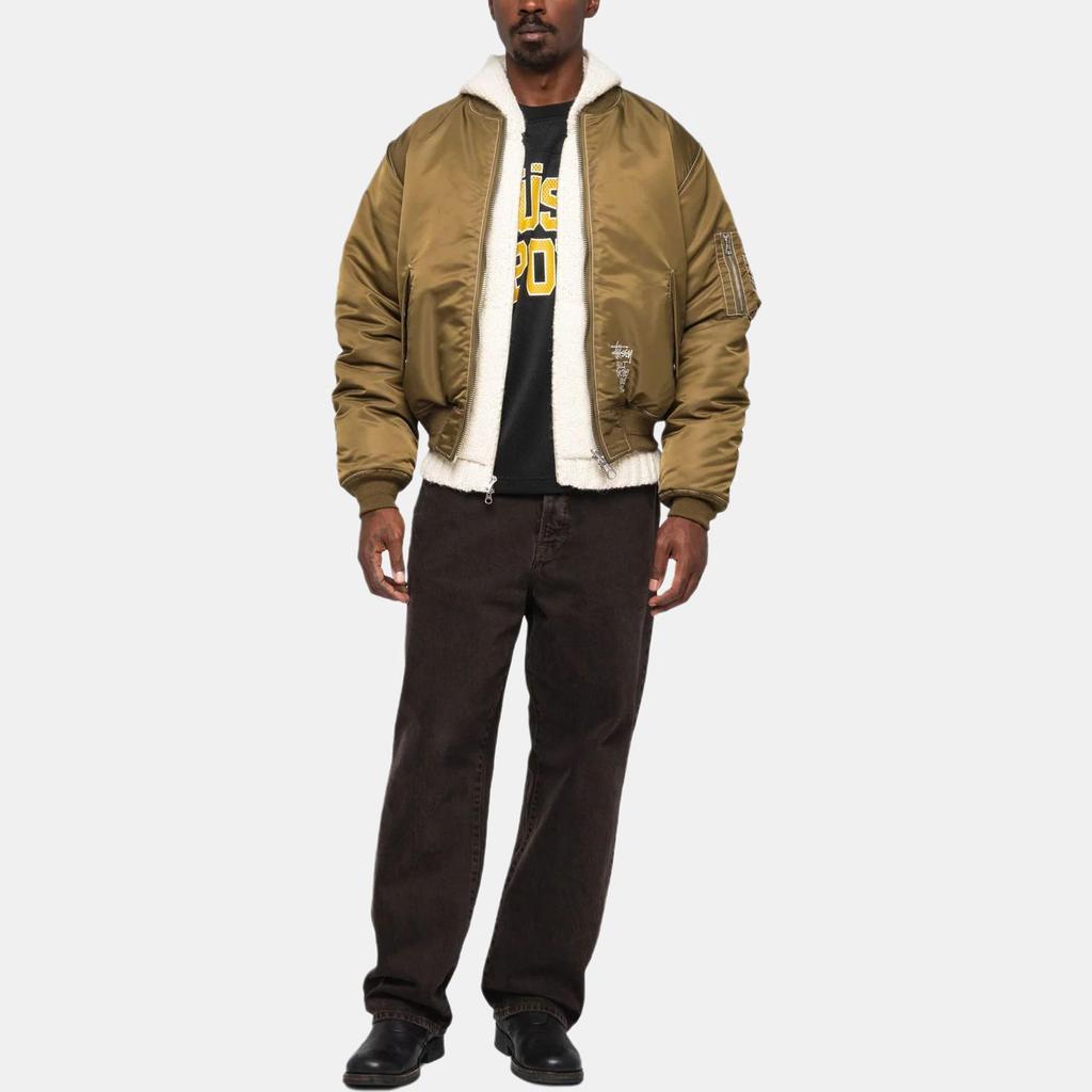 Stussy Holiday BUILT REVERSIBLE BOMBER JACKET Unisex 115743