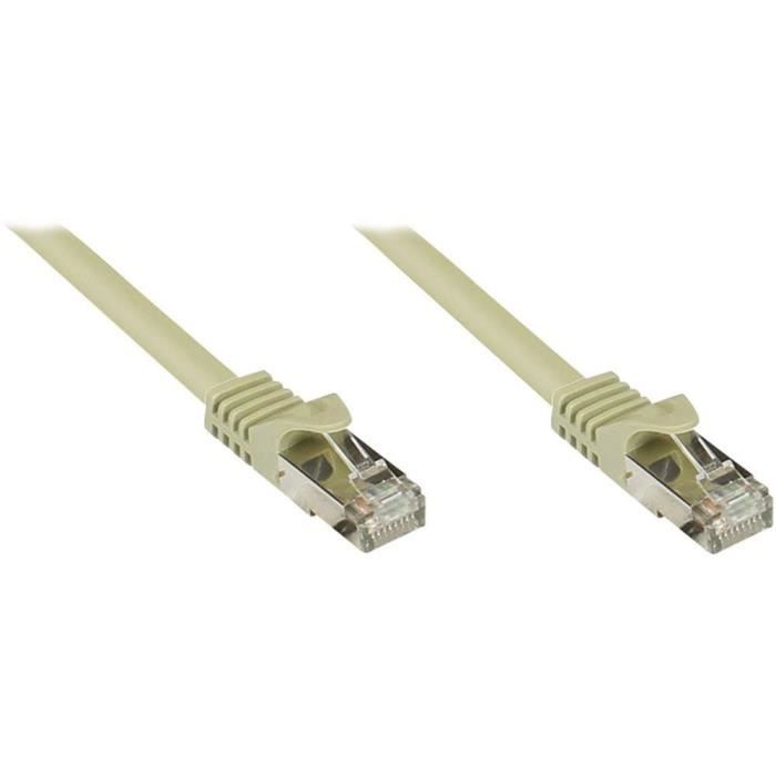 Câble réseau RJ45 CAT 7 S/FTP Good Connections - 20.00 m -