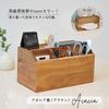 TAKEMI [New Materials & Colors Available] Modern Rectangular Wooden Tissue Case with Storage Box, Stylish Tissue Box, SDG-Supporting, Plastic-Free,