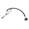 Motorcycle Rear Brake Pump Universal Rear Brake Master Cylinder with Reservoir for ATV Quad Dirt Bike