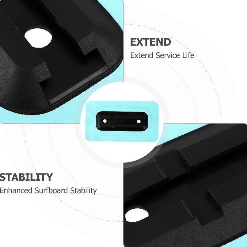 Universal Fins Box Adapters Plate Sun Resistant Corrosion Proof Base Plate for Surfboard Kayaks