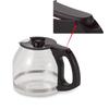 High Temperature Resistant Coffee Pot Cover Convenient Coffee Pot Replacement Lid Plastic Texture for Coffee Kettle