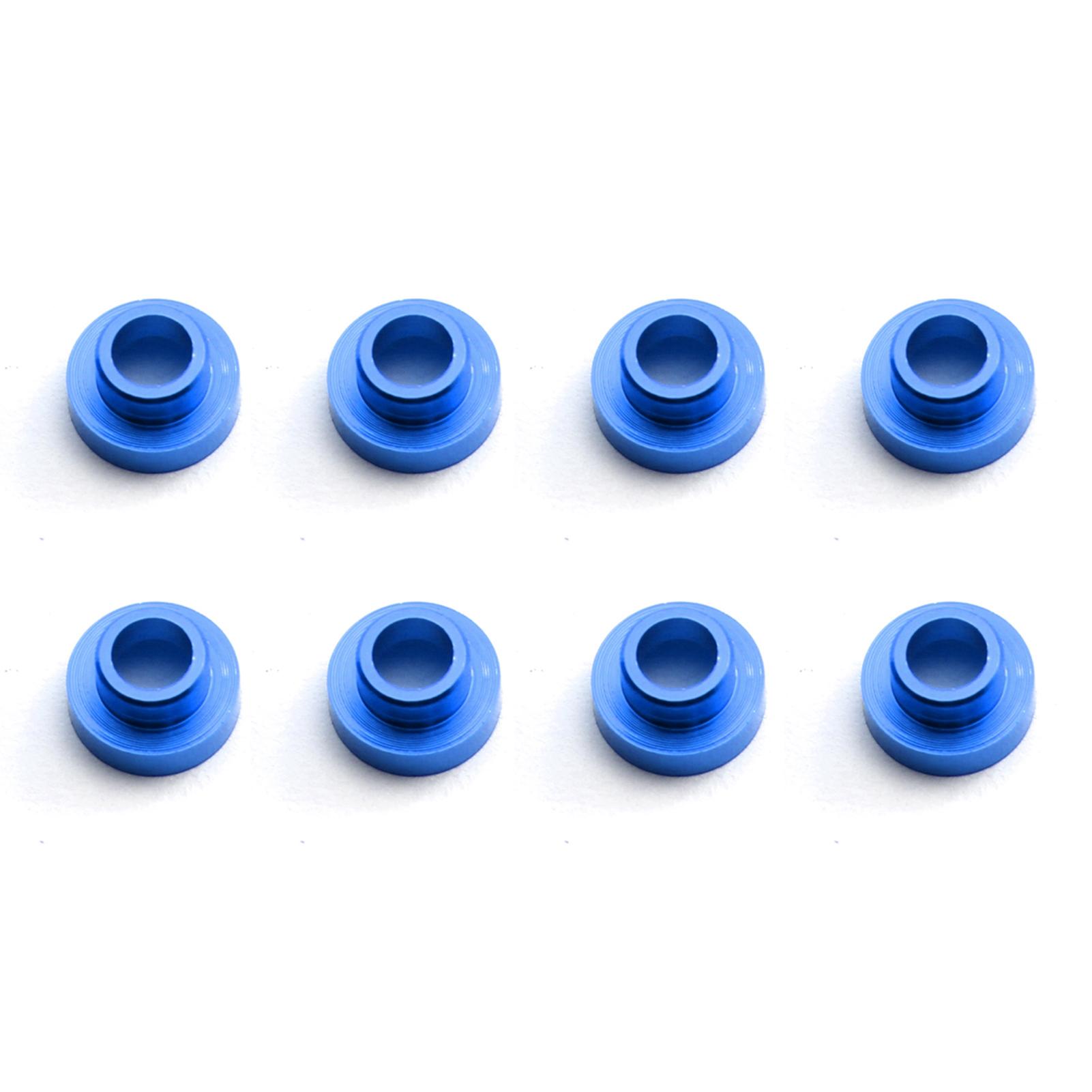 

8 шт. M3 серво шайба прокладка прокладка комплект алюминиевый сплав M3 зенкованные шайбы для дистанционного управления автомобилем синий