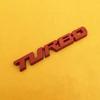 Modifiziertes Auto-Logo Turbo Metallaufkleber Sportlicher Karosserieaufkleber Hinteres Emblem Seitenemblem Dekorativer Aufkleber für Automobile