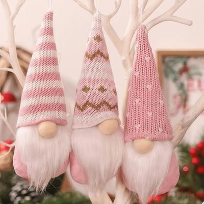 3pcs Festive Christmas Gnome Table Centerpieces - Perfect for Holiday Parties and Home Decor, Gnome Christmas Decorations