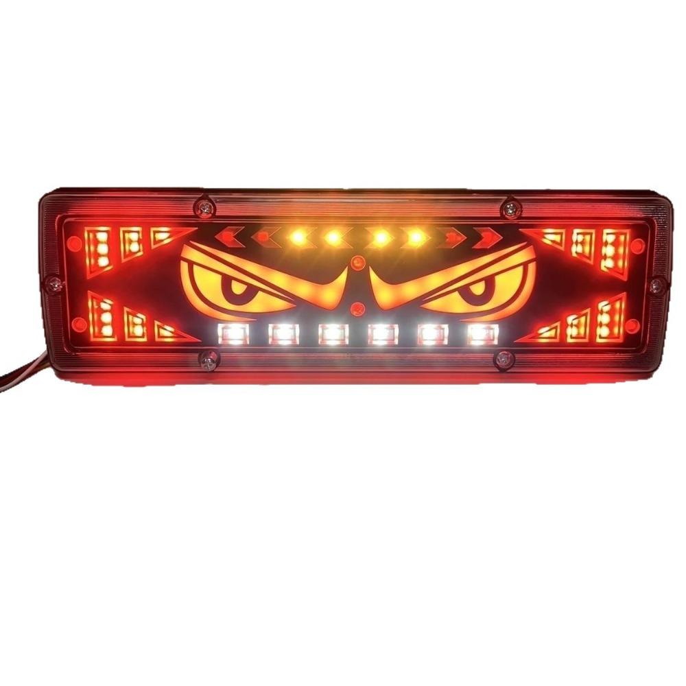 

Multi-Mode Truck Taillight Universal Strobe Lights Creative Safety Warning Lamps Car Decor 12-24V