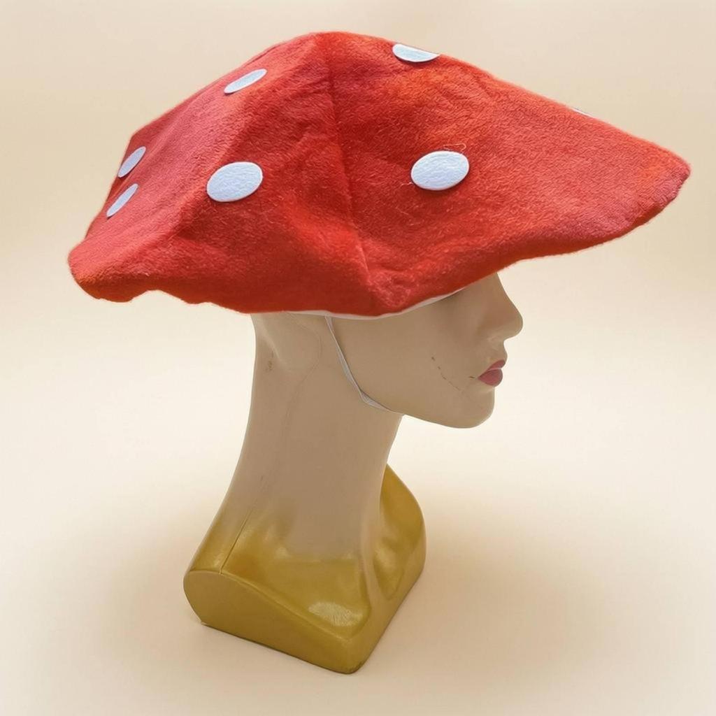 Kostümhut mit breiter Krempe, beige Basis für Rollenspiele, Festivals, Bühnenauftritte