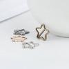 20Pcs 7Mm Mini Tri-Glide Belt Buckles For Diy Doll Shoes/Bags/Clothes Small Metal Decor Buckles Buttons Doll Sewing Accessories