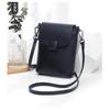 Lässige Rindsleder-Umhängetasche, Neue modische und vielseitige Leder-Handytasche, Kleiner vertikaler Stil, Große Kapazität Crossbody-Tasche