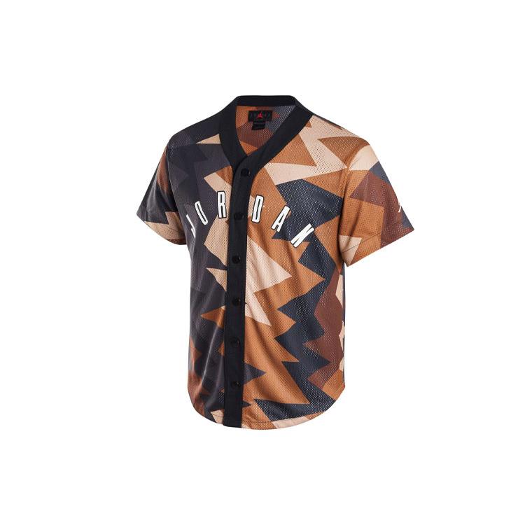 

New Jordan Set-in Sleeve T-Shirt Men s Brown FB7339-133 L