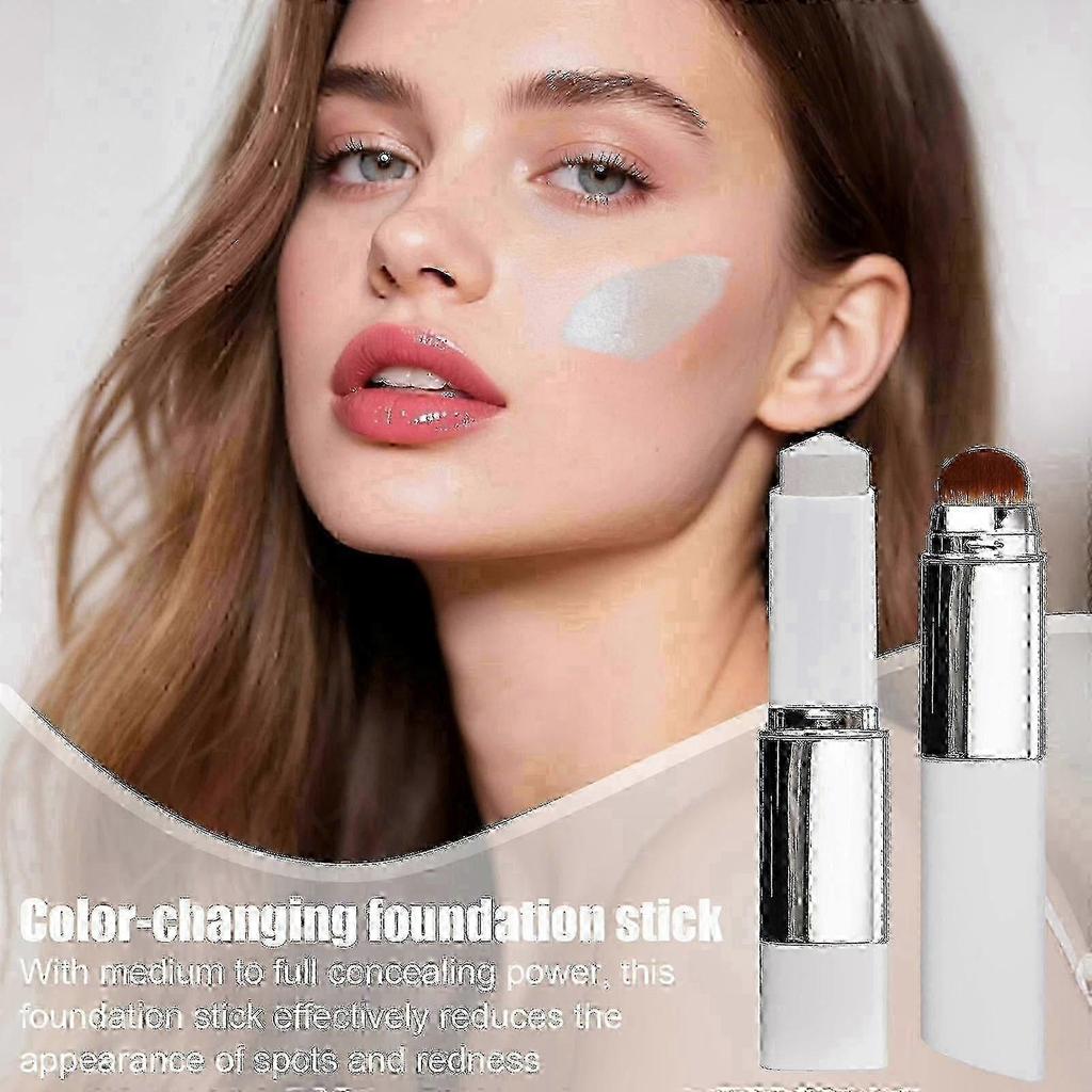 Premium Korean Color-Changing Foundation: Blanc Cover Cream Stick V White