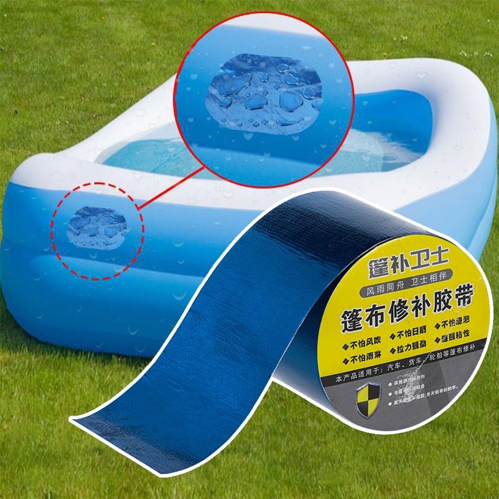 Strong Adhesion Tarpaulin Repair Tape UV Proof Awning Patch New Tent Repair Patch