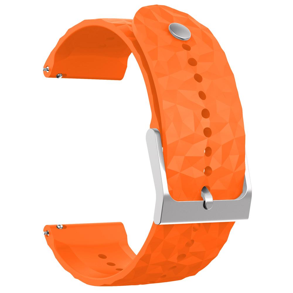 24mm Silikon Uhrenarmband für Suunto 9/7/D5/9 BARO Armband für Suunto Spartan Sport Wrist HR Baro Armband Ersatz-Uhrenband Correa