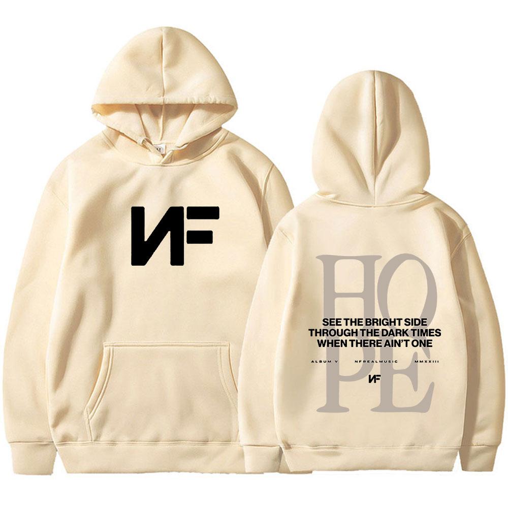 Men Women Clothes Fashion Vintage Hooded Sweatshirts Rapper Nf Hope Tour Hoodie Harajuku Long Sleeve Oversized