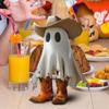 Resin Craft Ghost Figurines Statue Halloween Ghost Ornaments  Home Desktop Small Ornament