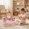 Toy Vanity with Mirror Tabletop Kids Set Interactive