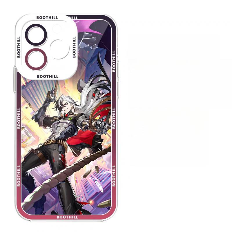 Pouzdro Pro Xiaomi Redmi 13 A3 13C 12C Note 13 11 10 Pro Plus 9C 9A kryt Silikonové Couqe Měkké Boothill Honkai Star Rail