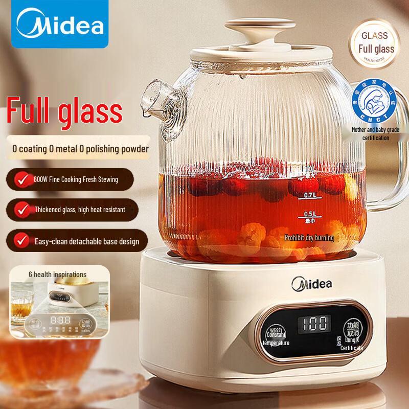 Midea Smart All-Glass Health & Tea Kettle