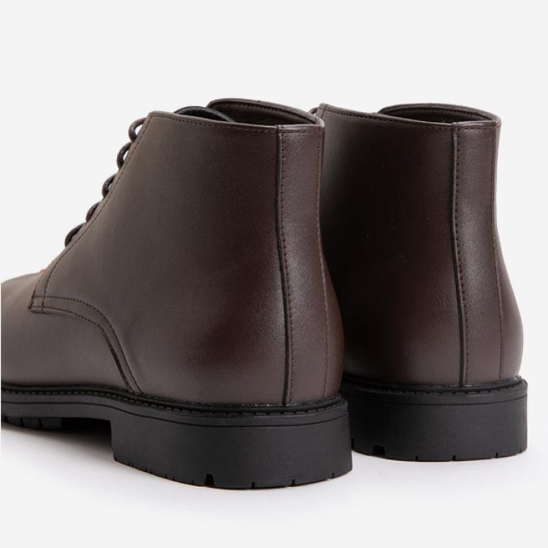 Simplet By Esquire Esquire Simple Mens Luke Chucker Boots Brown