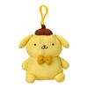 Sanrio Mascot Holder ABS Ages 6 and 320463 (SANRIO) (Fuwashika Kids) Pompompurin, Nylon, Polyester, Resin, Up, Strap,