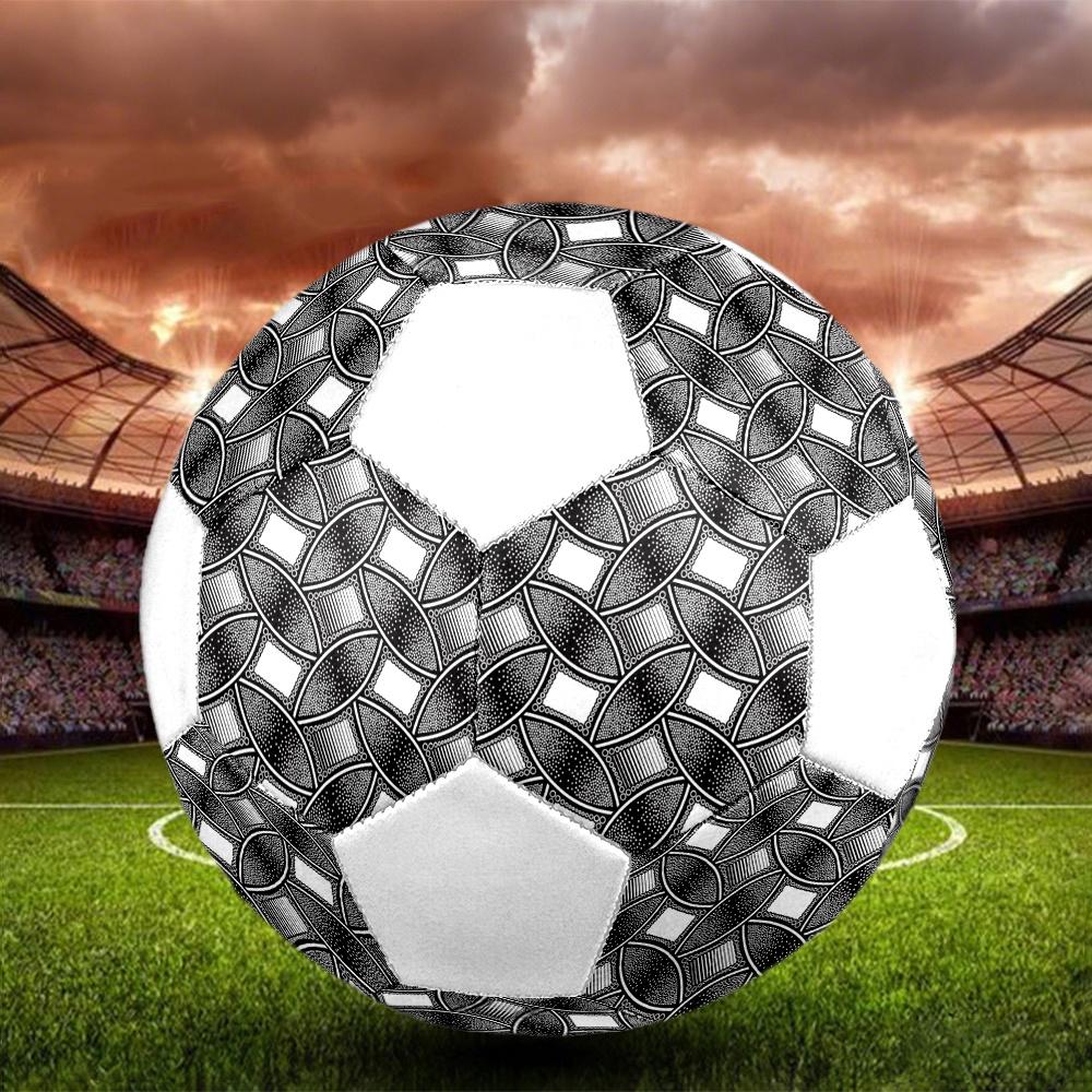 1pc Abstract Geometric Durable Soccer Ball/Football, Size 5, Perfect for Training, Entertainment And Competition,Gift yy26060631