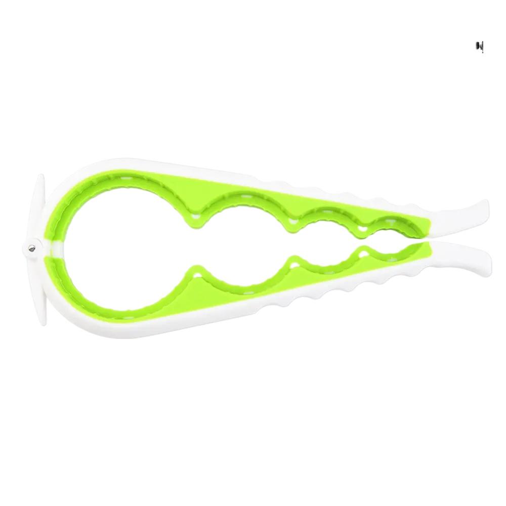 Multifunctional Four In One Can Opener Beverage Bottle Opener Cap Twister Four Position Can Opener Anti Slip Cap Twister