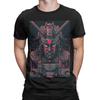Cyber Samurai Punk Black Poster Novelty 100 Cotton TShirt Cyber Samurai Punk Tees Tops For Unisex