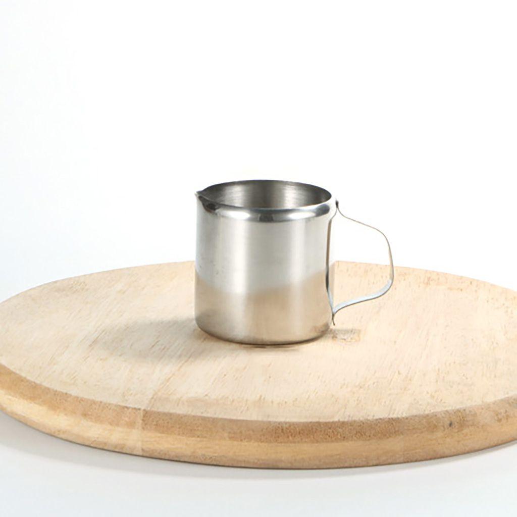 Stainless Steel Silvery Latte Art Milk Foam Jug Measuring Cup Coffee Cream Pitcher Coffeeware Cup