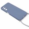 For Samsung Galaxy A05s 4G TPU Phone Case Microfiber Lining Rubberized Cover with Lanyard