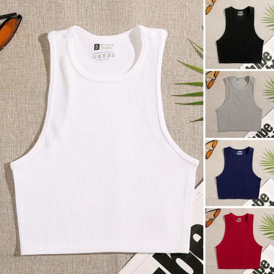 

Укороченный топ, впитывающий пот, модный, цветной, сексуальный, однотонный, в рубчик, спортивное нижнее белье, уличная одежда, нарядное белье