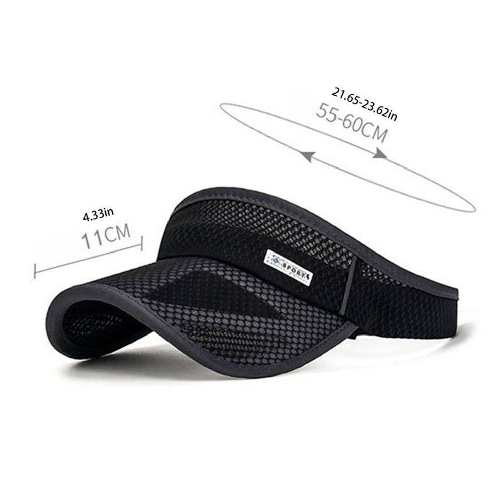 Equipment Summer Hat Sun Hats Sports Hat Empty Top Hat Visor Cap Men Hat Baseball Cap Women Cap