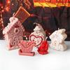 Elegante Silikon-Seifenformen Weihnachtsthema Kerzen-Bastelformen Silikontextur Handwerkszeug Handarbeitsbedarf