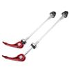 2pcs Road Mountain Bicycle Quick Release Skewers Bike Front Rear Skewer AccessoryRed