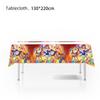 Amazing Birthday Decorations Digitaled Circus Tableware Plate Cup Napkin for Kids Party Photo Props Baby Shower Party Supplies F