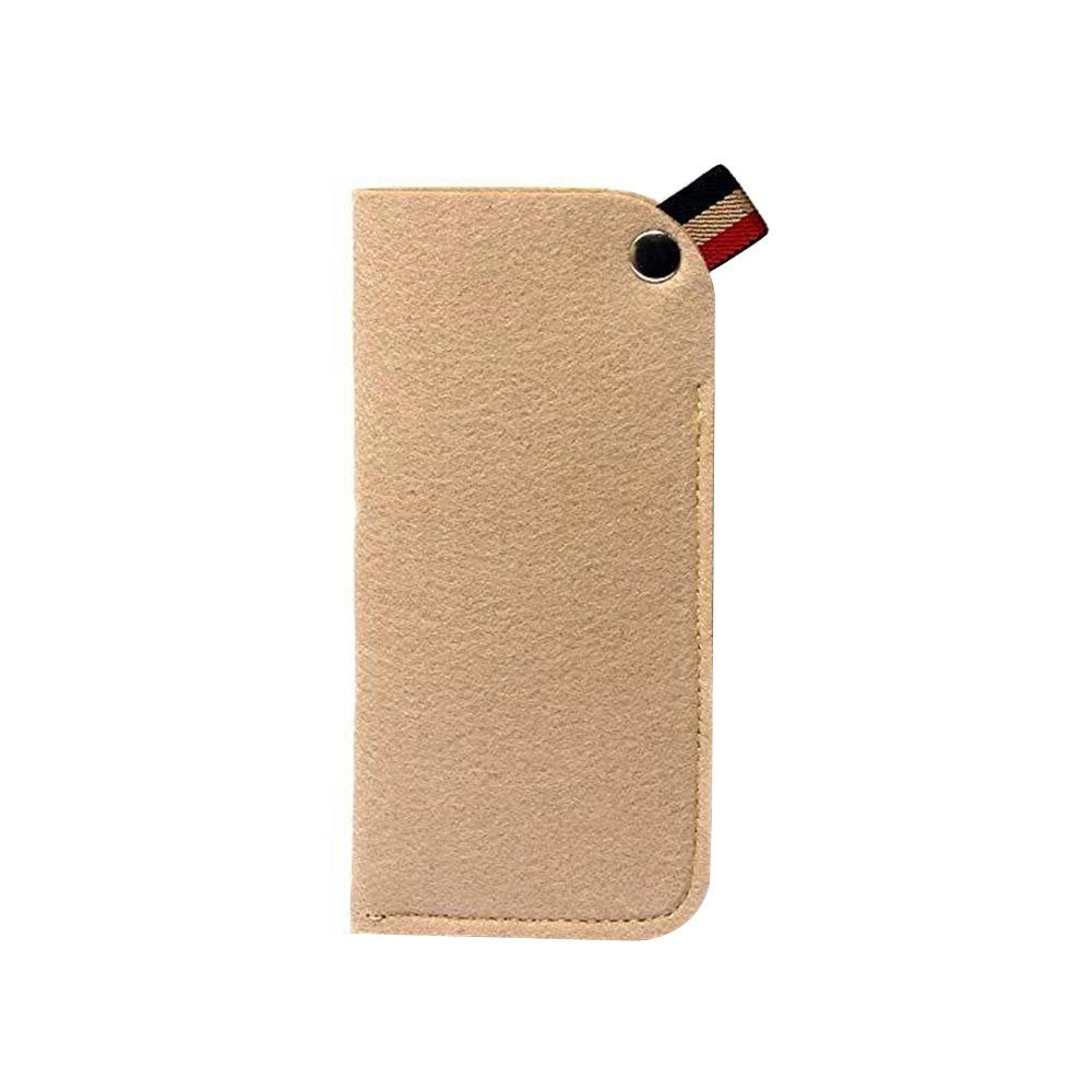 

Фетровый подвесной чехол для очков, солнцезащитных очков, утолщенный чехол для очков для чтения, защита для очков, студенты хаки