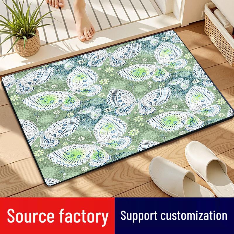 Tech Fabric Natural Rubber Plant Series XL Floor Mat